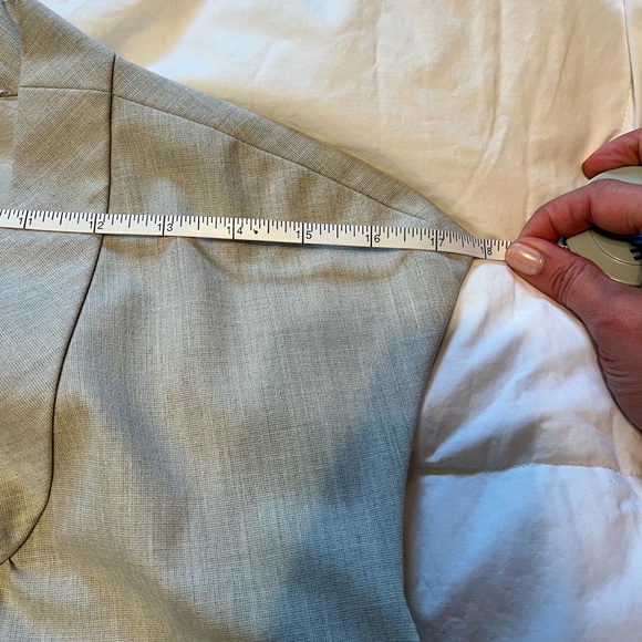 Tahari Light Grey Dress Size 2 - Picture 6 of 6